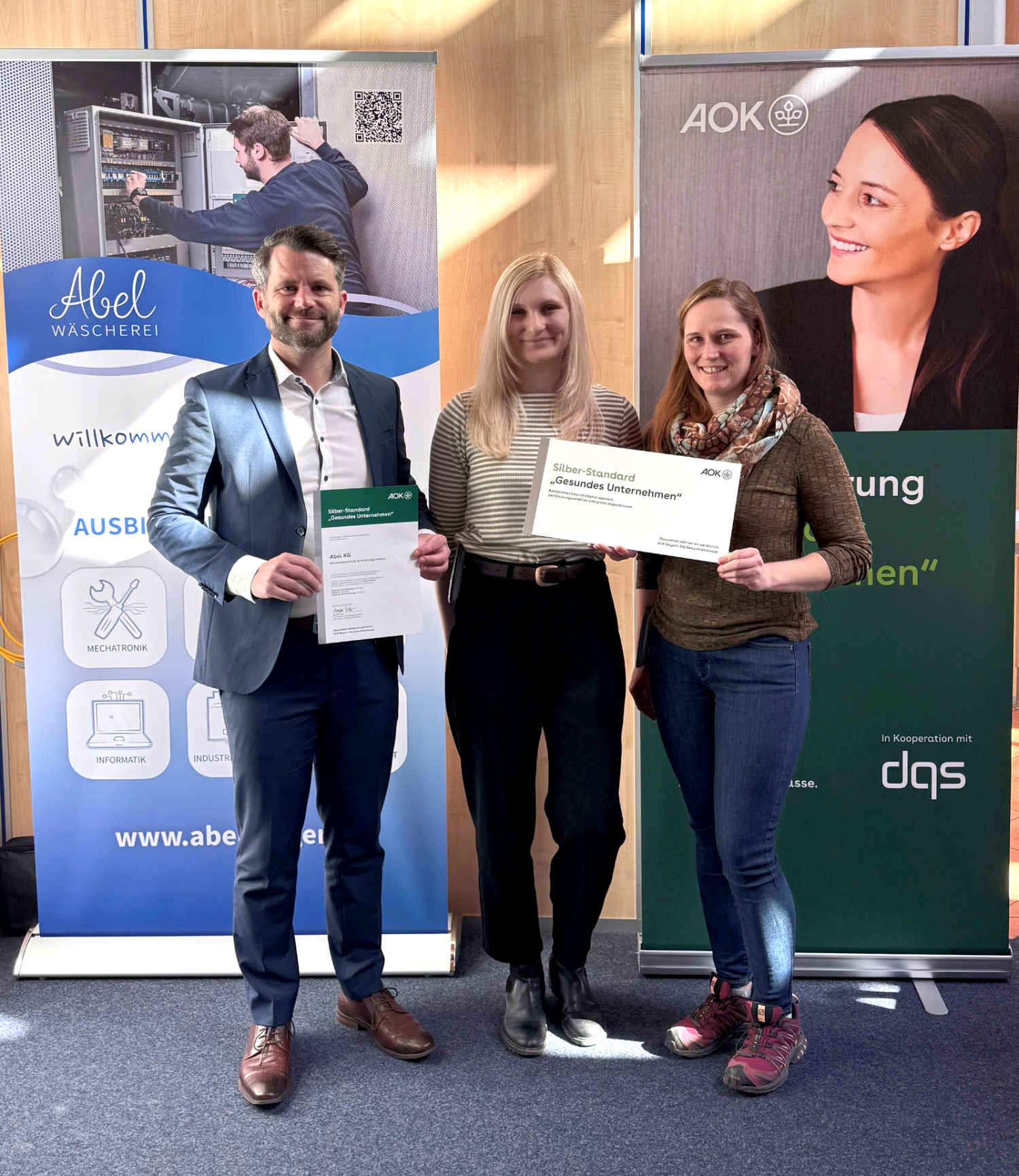 20250317 News BGM AOK Zertifizierung