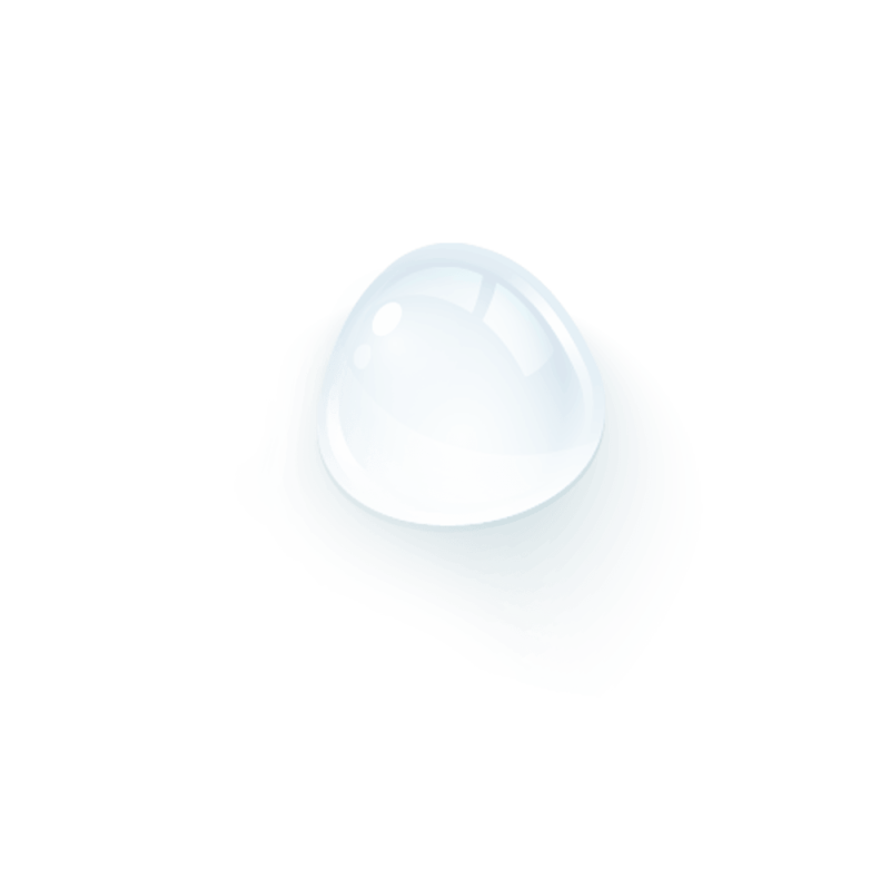 Illustrierter Wassertropfen